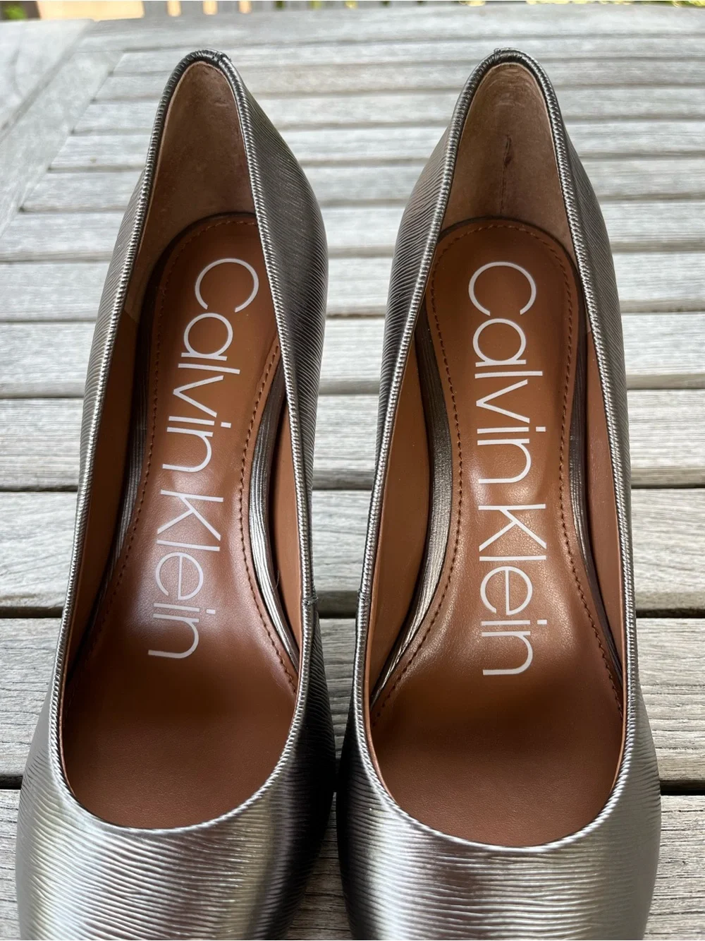 Calvin Klein Women's Gayle Classic Pointed Toe Stiletto Pumps Size 6 1/2